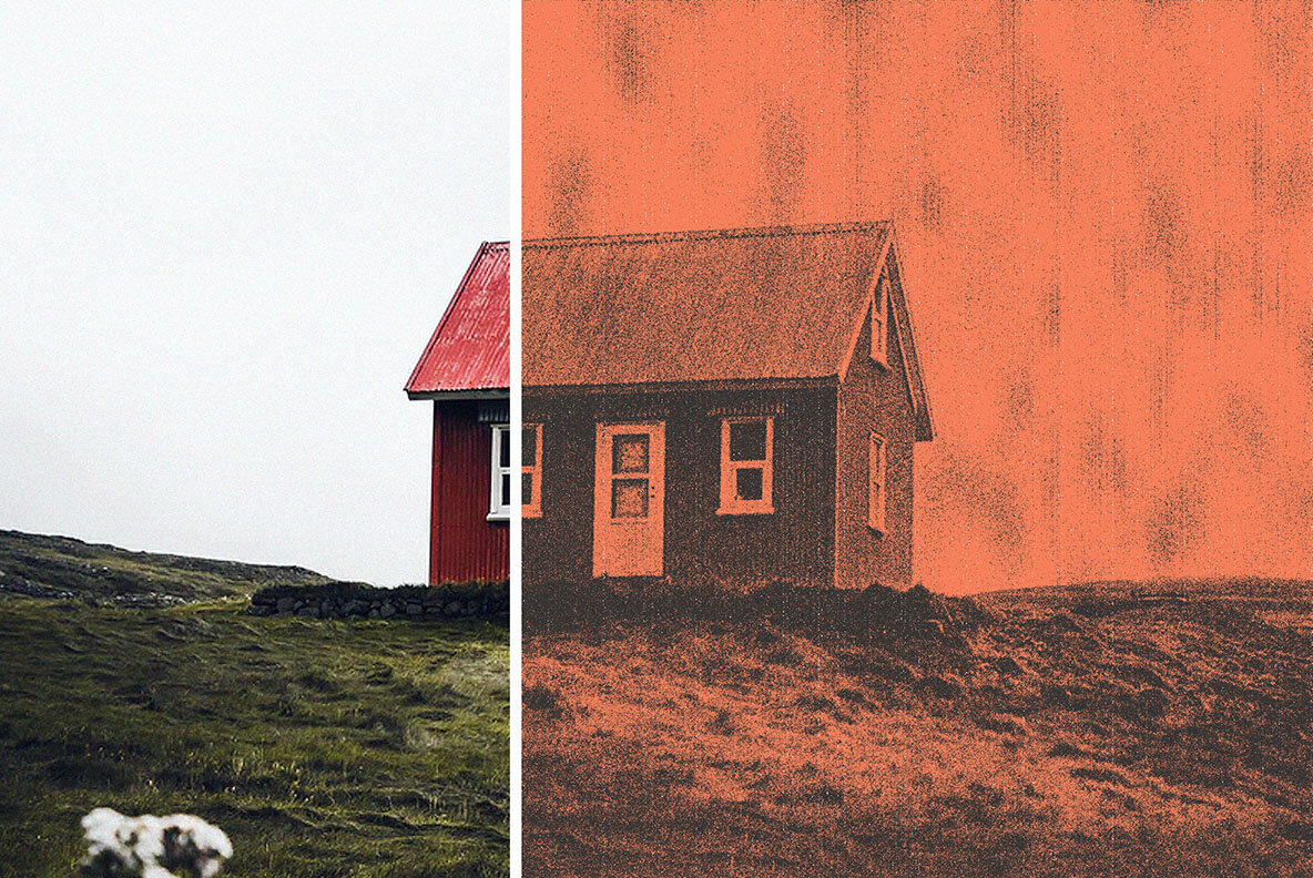 Retro Photocopy Effect Retro Photocopy Effect