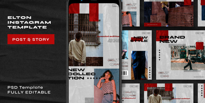 Elton Instagram Post Stories