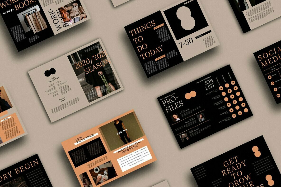 Workbook   Magazine Template 2