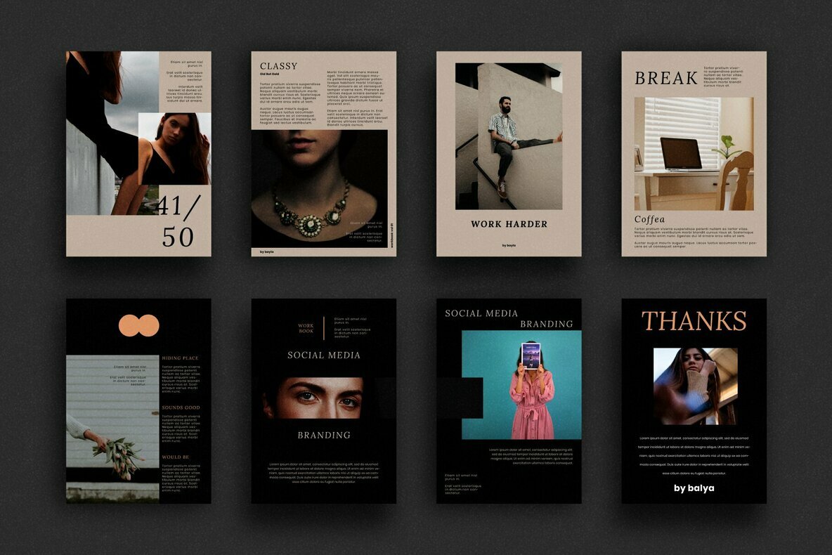 Workbook   Magazine Template 4