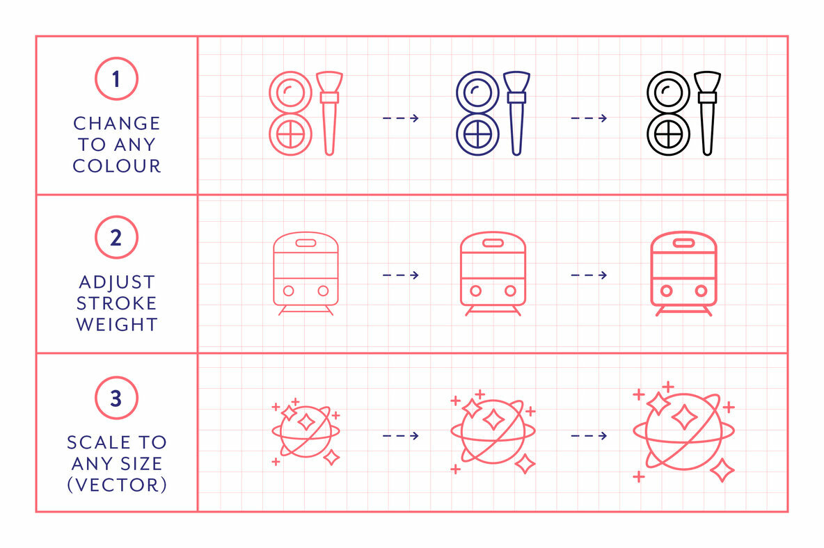 Mega Bundle Line Icons Vol 3 5