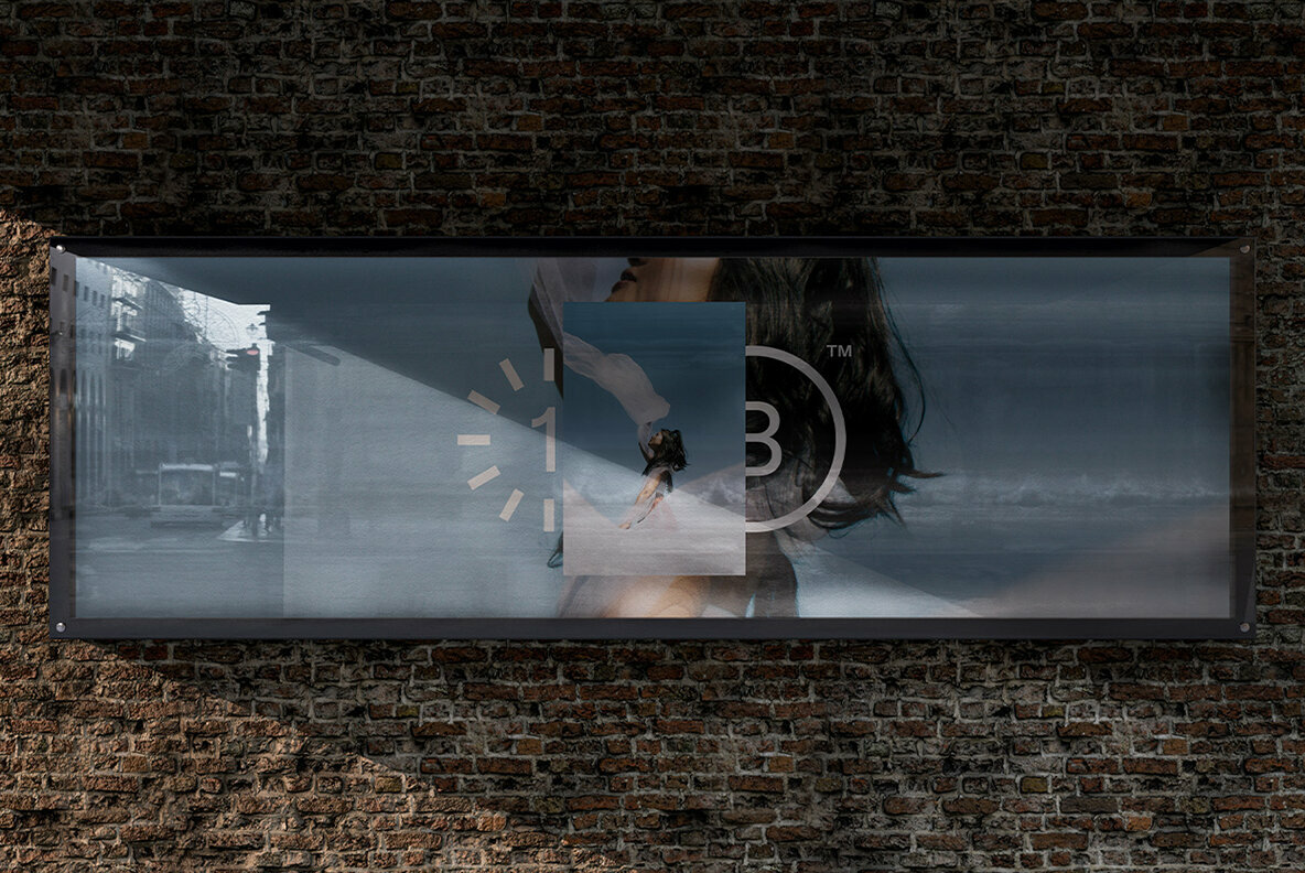 Bridge Brick Wall Billboard Mockup No 003 Bridge Brick Wall Billboard Mockup No 003
