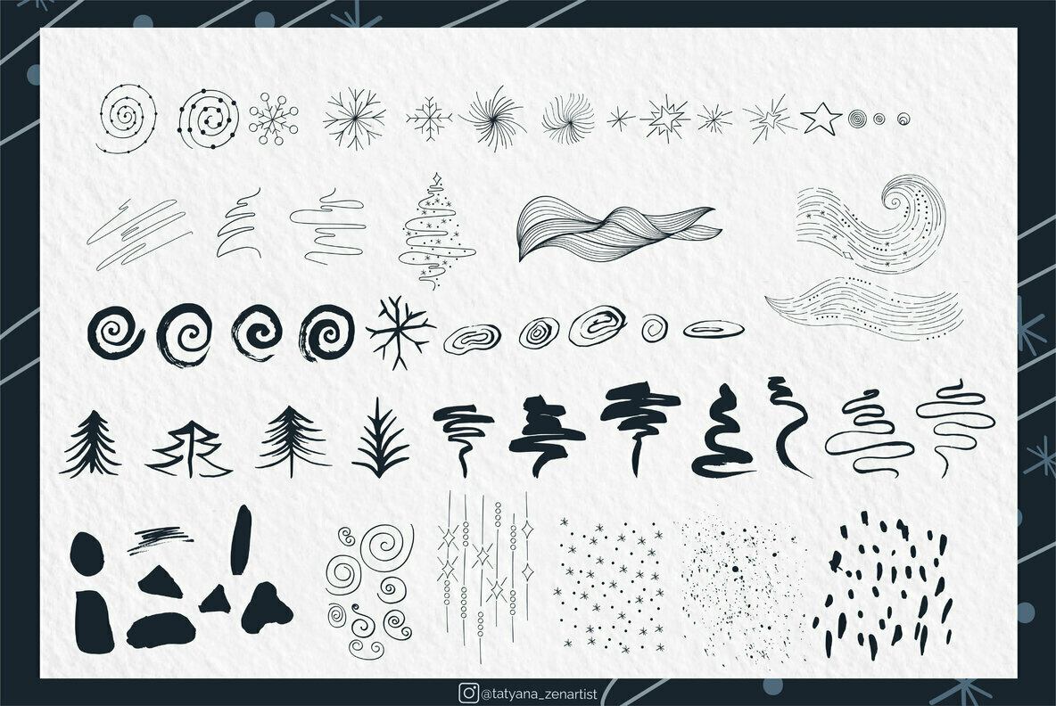 Abstract Winter Social Media Stories Layout Abstract Winter Social Media Stories Layout