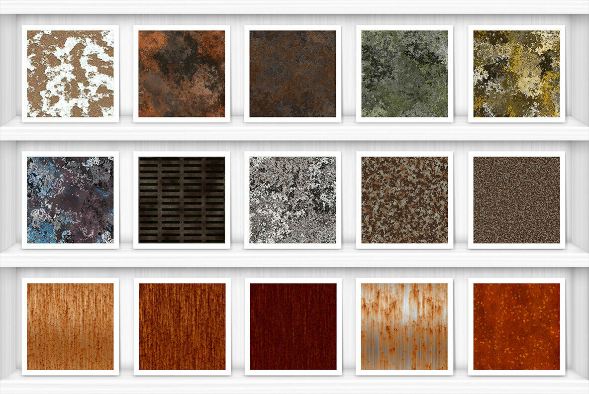 50 Rust Background Textures 3