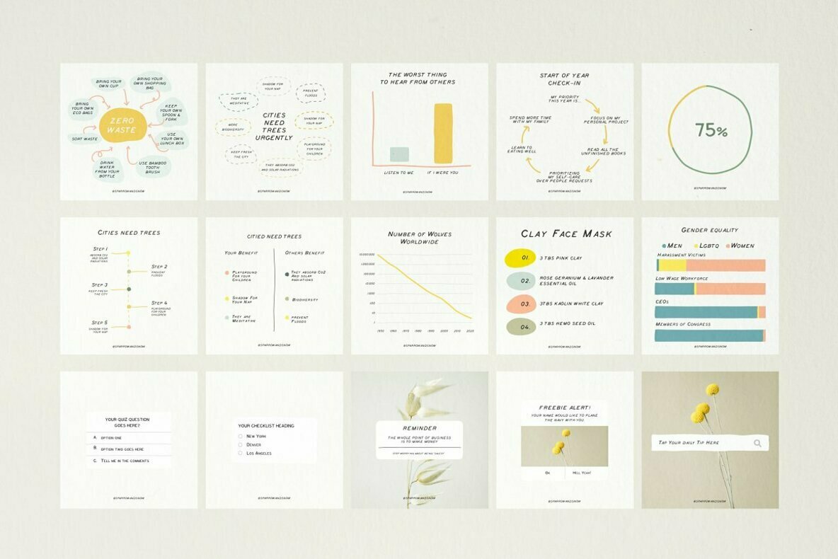 Charts and Graphs Social Kit Charts and Graphs Social Kit