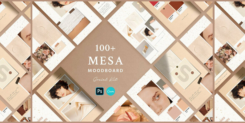 Mesa Moodboard   Social Kit