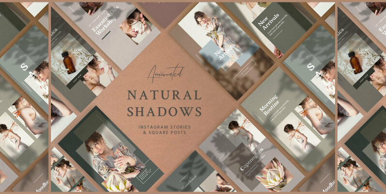 Natural Shadows Stories Social Kit