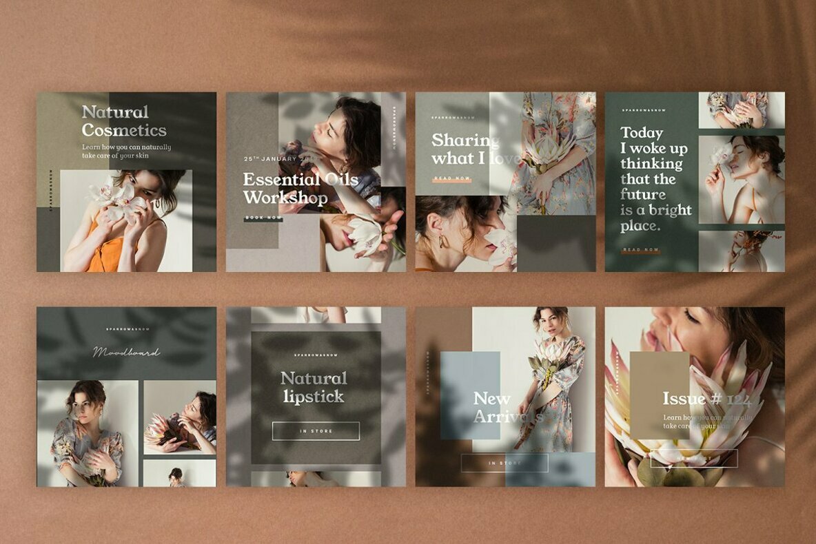 Natural Shadows Stories Social Kit 5