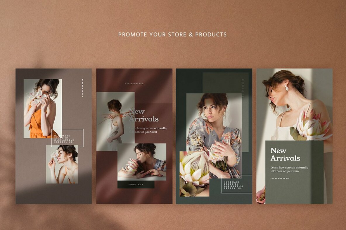 Natural Shadows Stories Social Kit 7