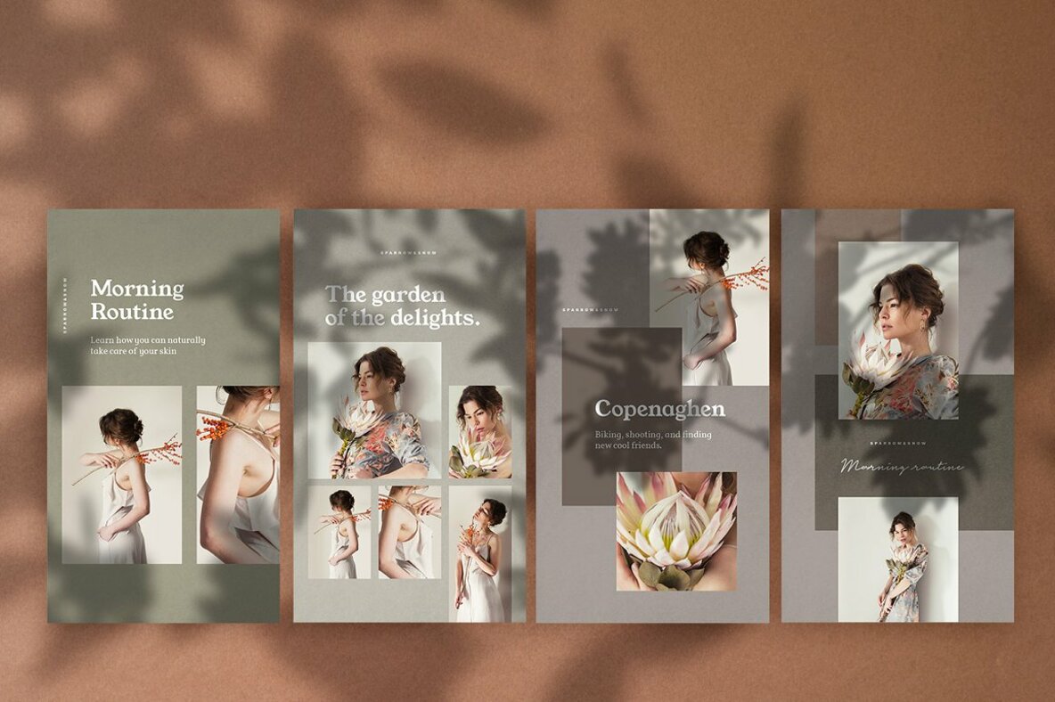 Natural Shadows Stories Social Kit 8