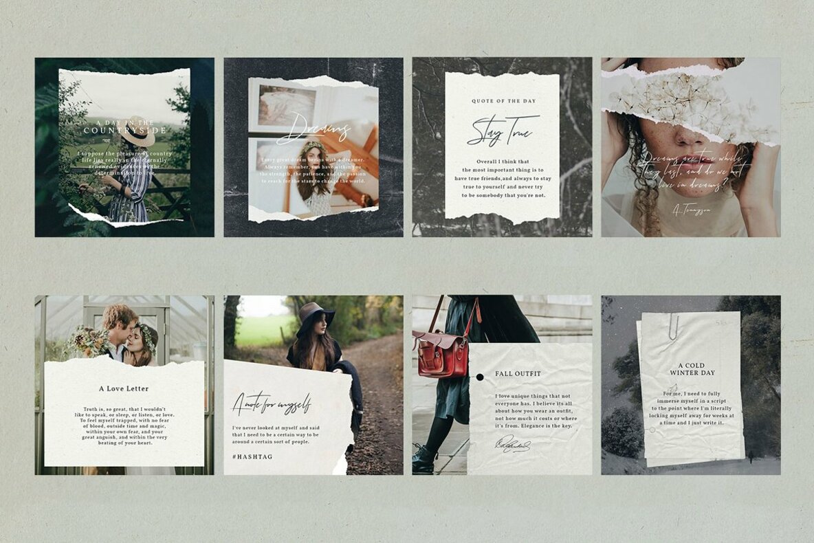 Paper Animated Stories Social kit Paper Animated Stories Social kit