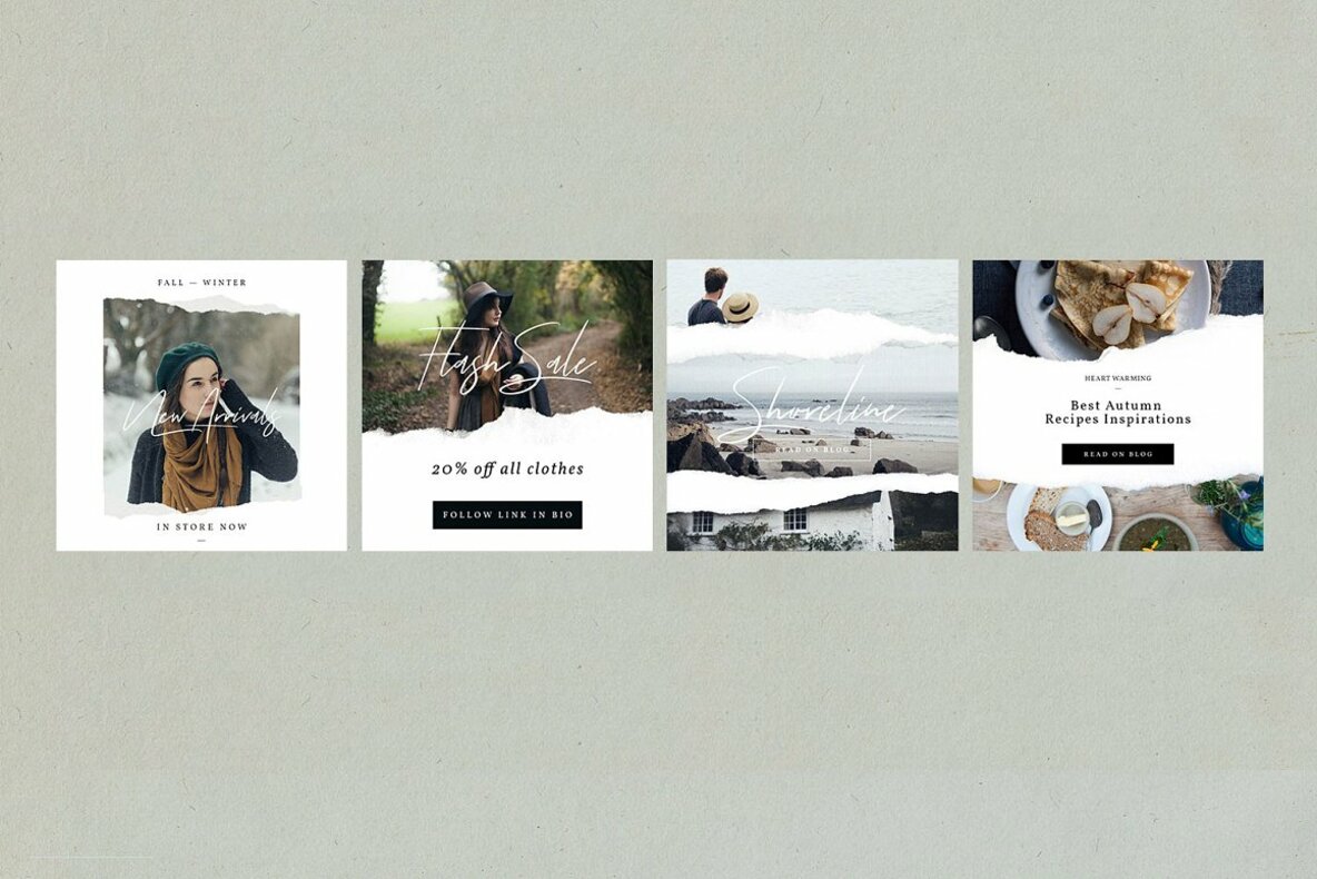 Paper Animated Stories Social kit Paper Animated Stories Social kit