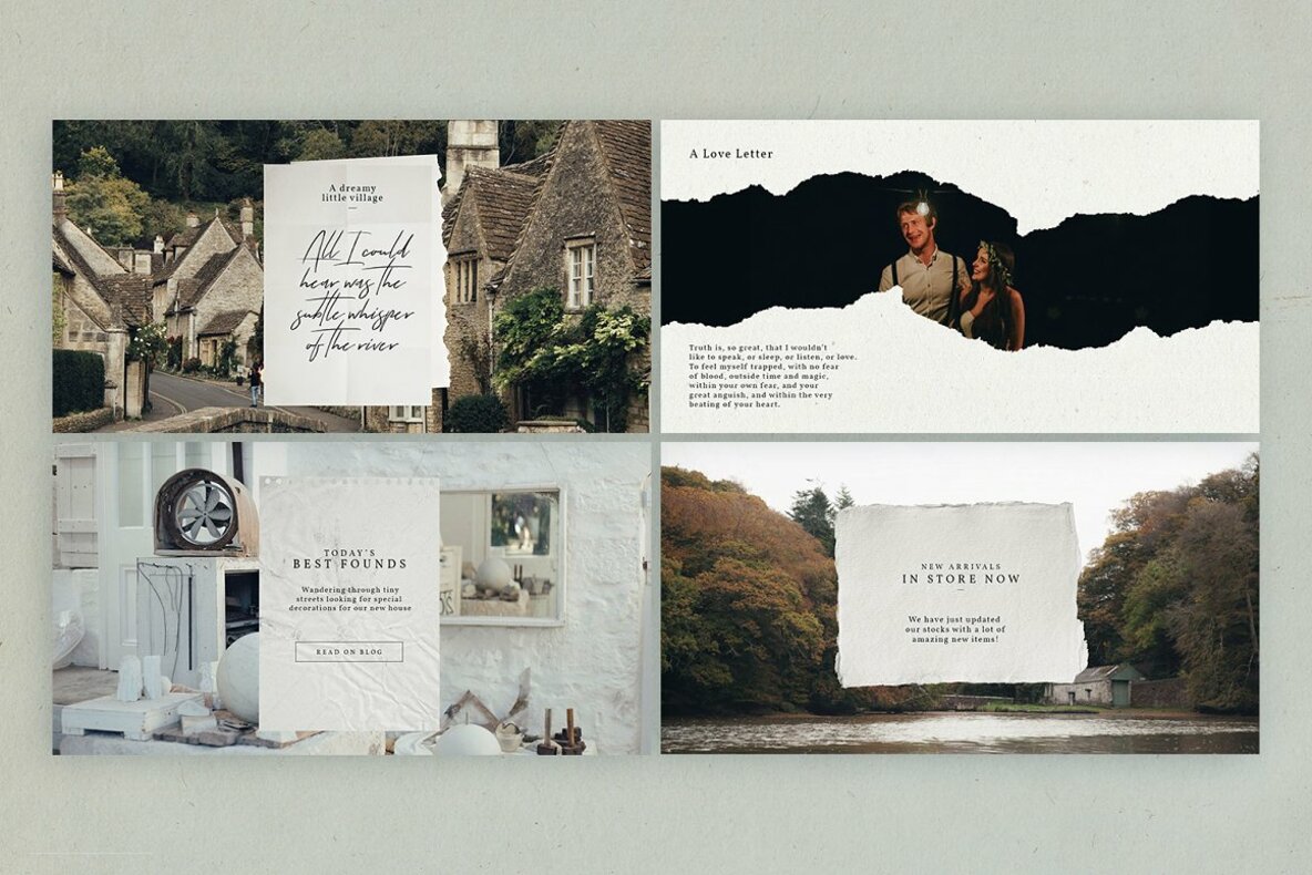 Paper Animated Stories Social kit Paper Animated Stories Social kit