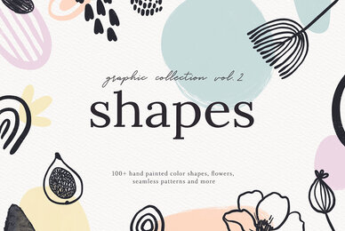 Abstract Shapes Print Graphics Vol 2