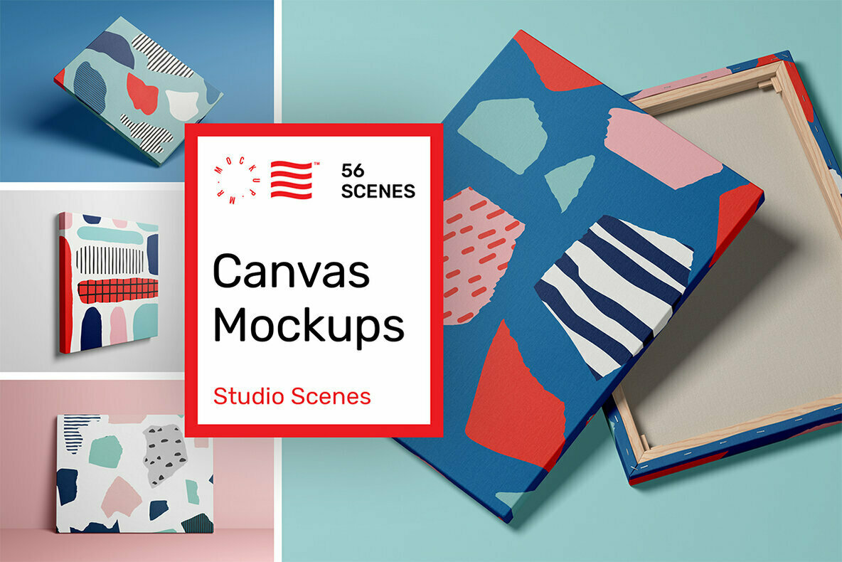 Canvas Mockups Studio Scenes Canvas Mockups Studio Scenes