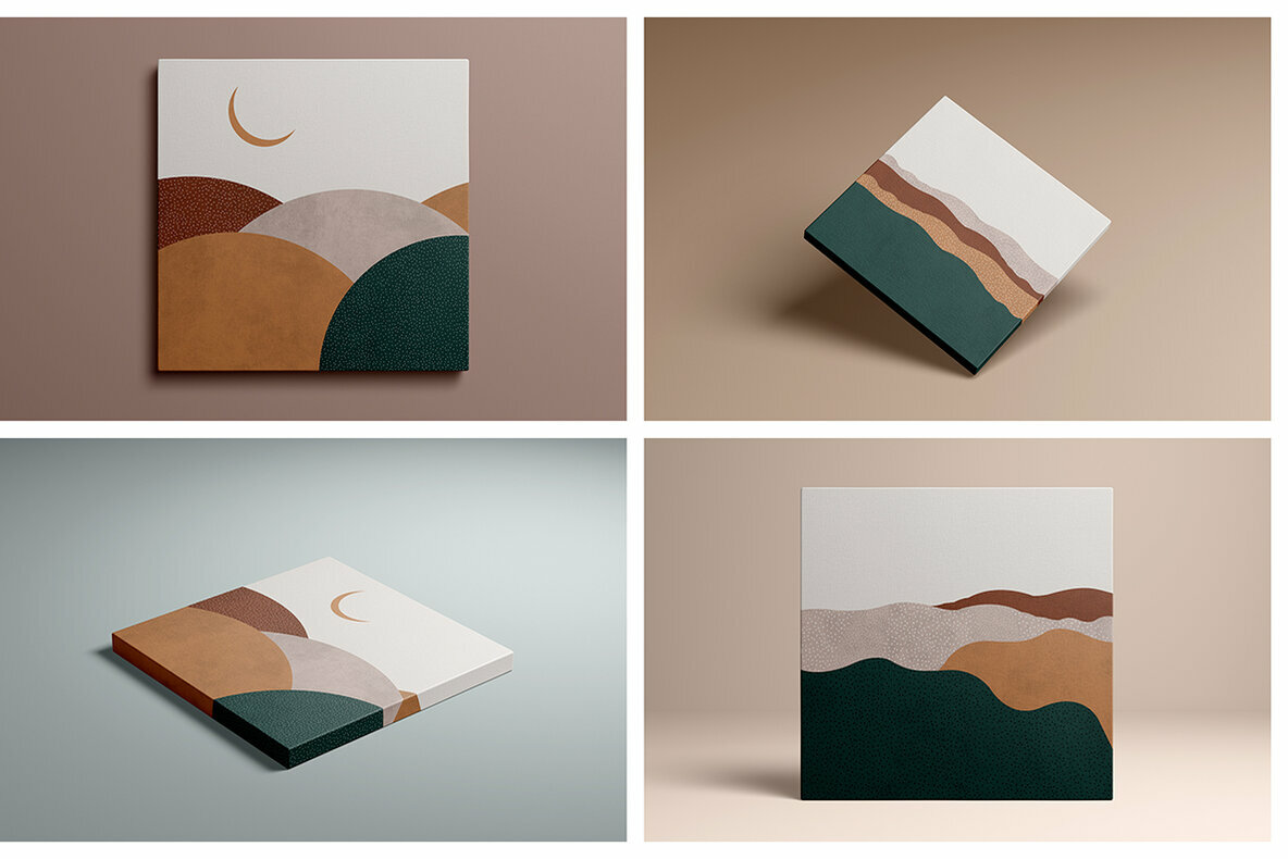 Canvas Mockups Studio Scenes Canvas Mockups Studio Scenes