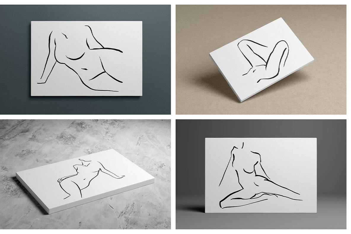 Canvas Mockups Studio Scenes Canvas Mockups Studio Scenes