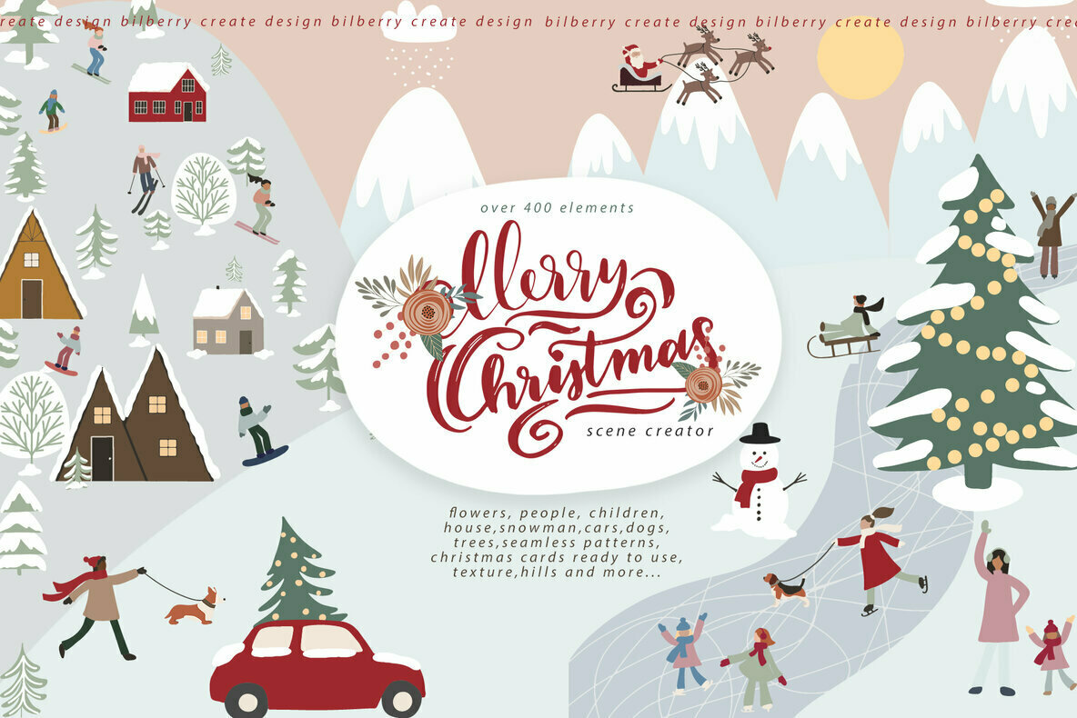 Merry Christmas Scene Creator Merry Christmas Scene Creator
