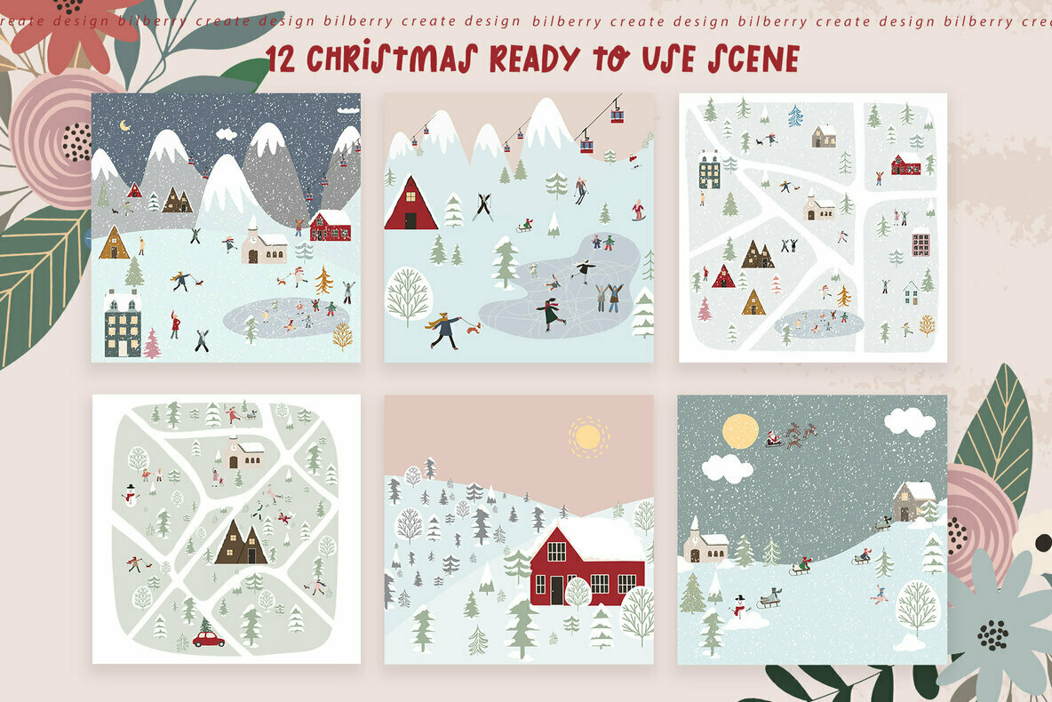 Merry Christmas Scene Creator Merry Christmas Scene Creator