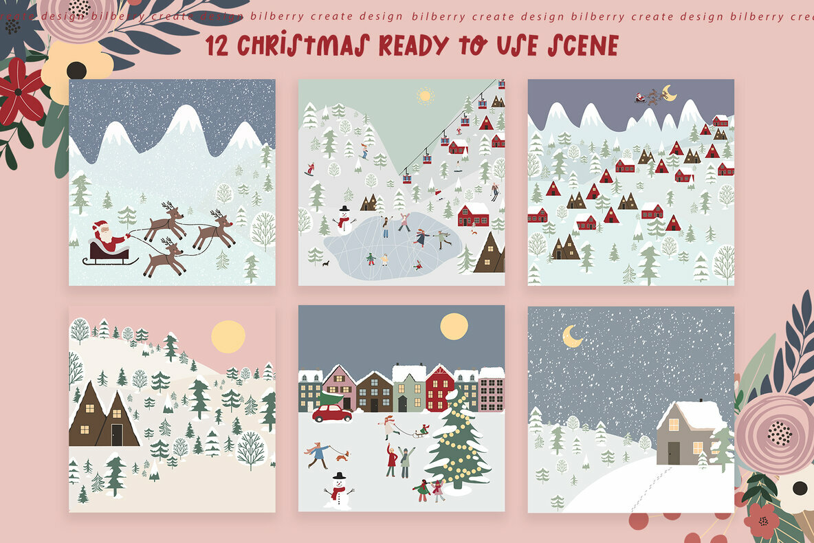 Merry Christmas Scene Creator Merry Christmas Scene Creator