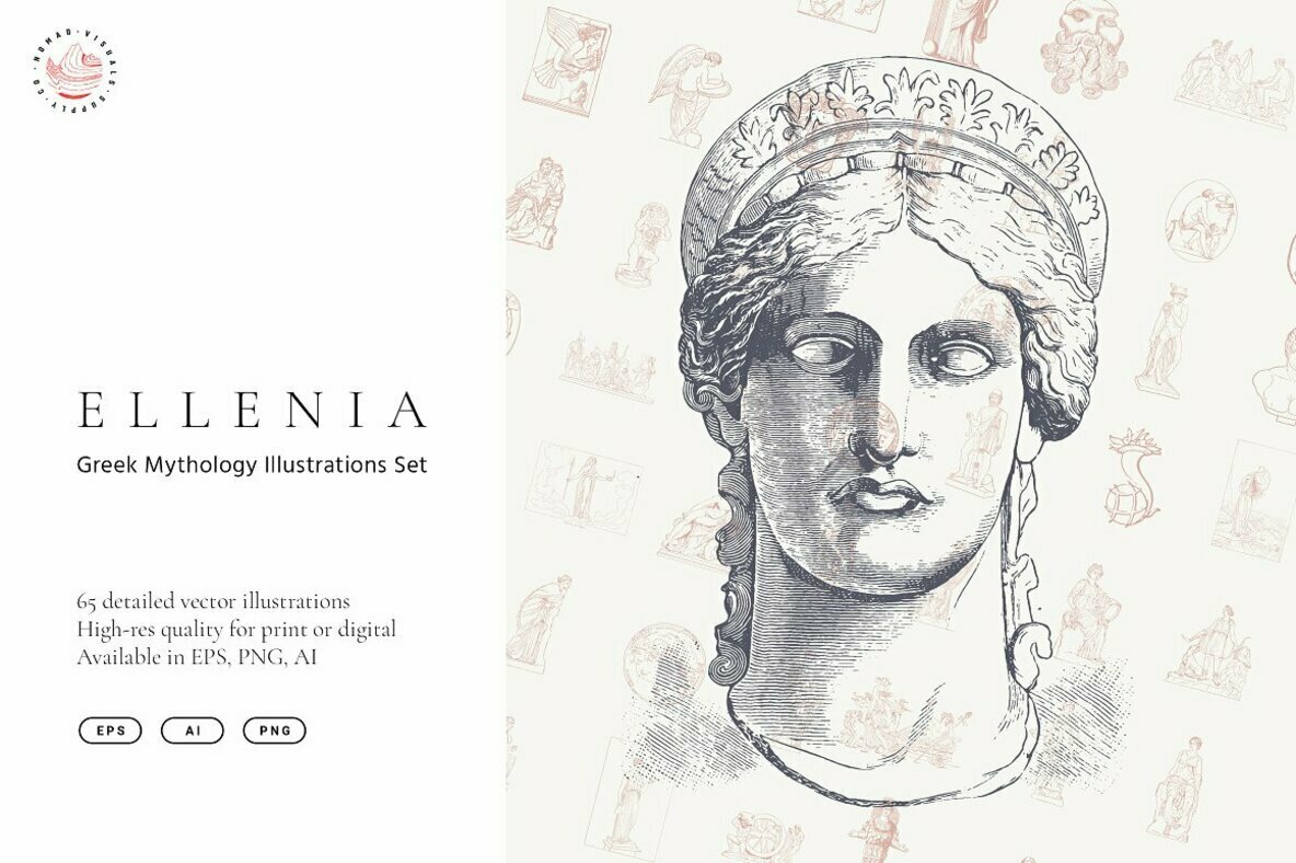 Ellenia Greek Mythology Set Ellenia Greek Mythology Set