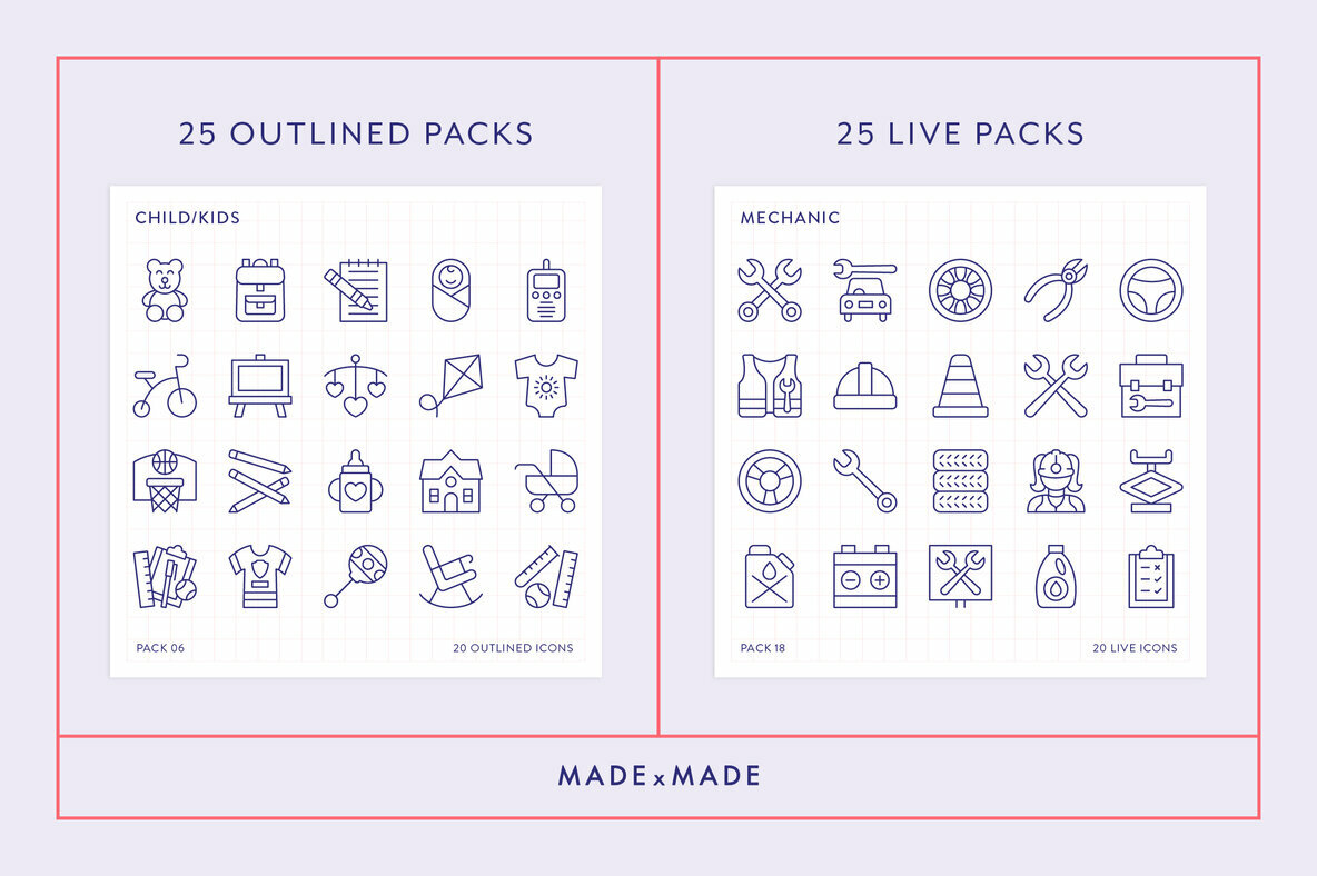 Mega Bundle Line Icons Vol 4 4