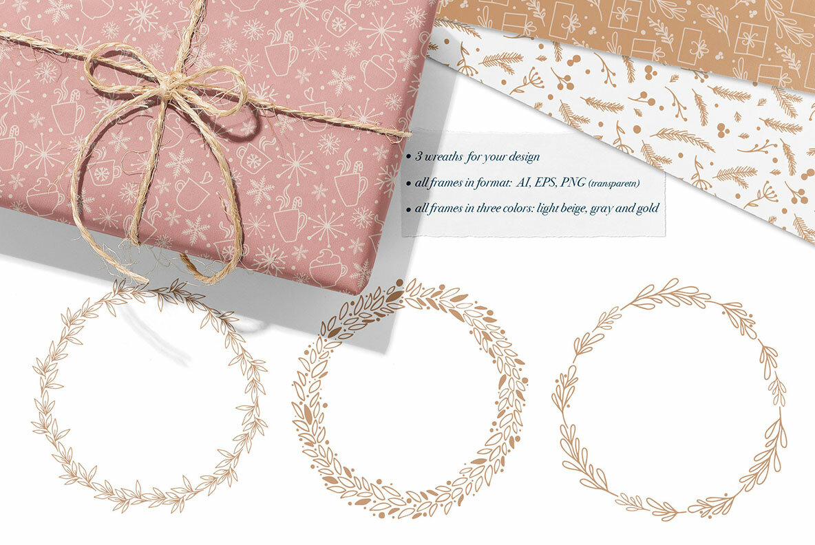 Miracle Holiday Vector Set Miracle Holiday Vector Set