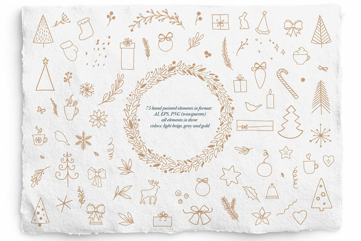 Miracle Holiday Vector Set Miracle Holiday Vector Set