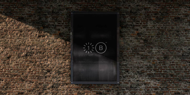 Brick Wall Billboard Mockup   No  005