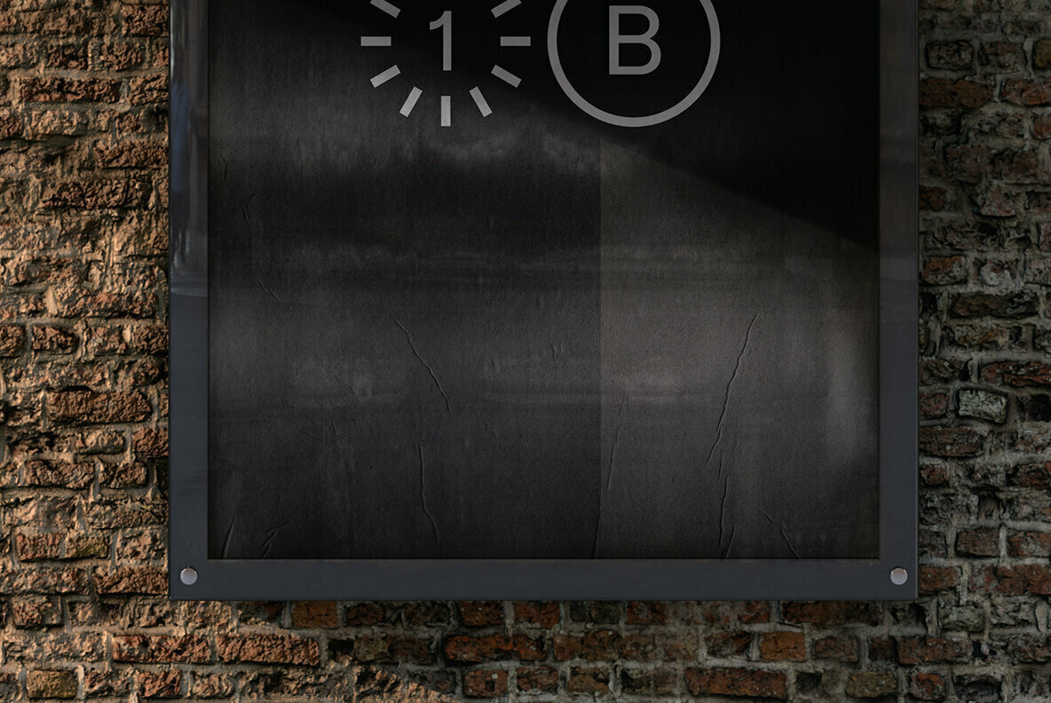 Brick Wall Billboard Mockup   No  005 3