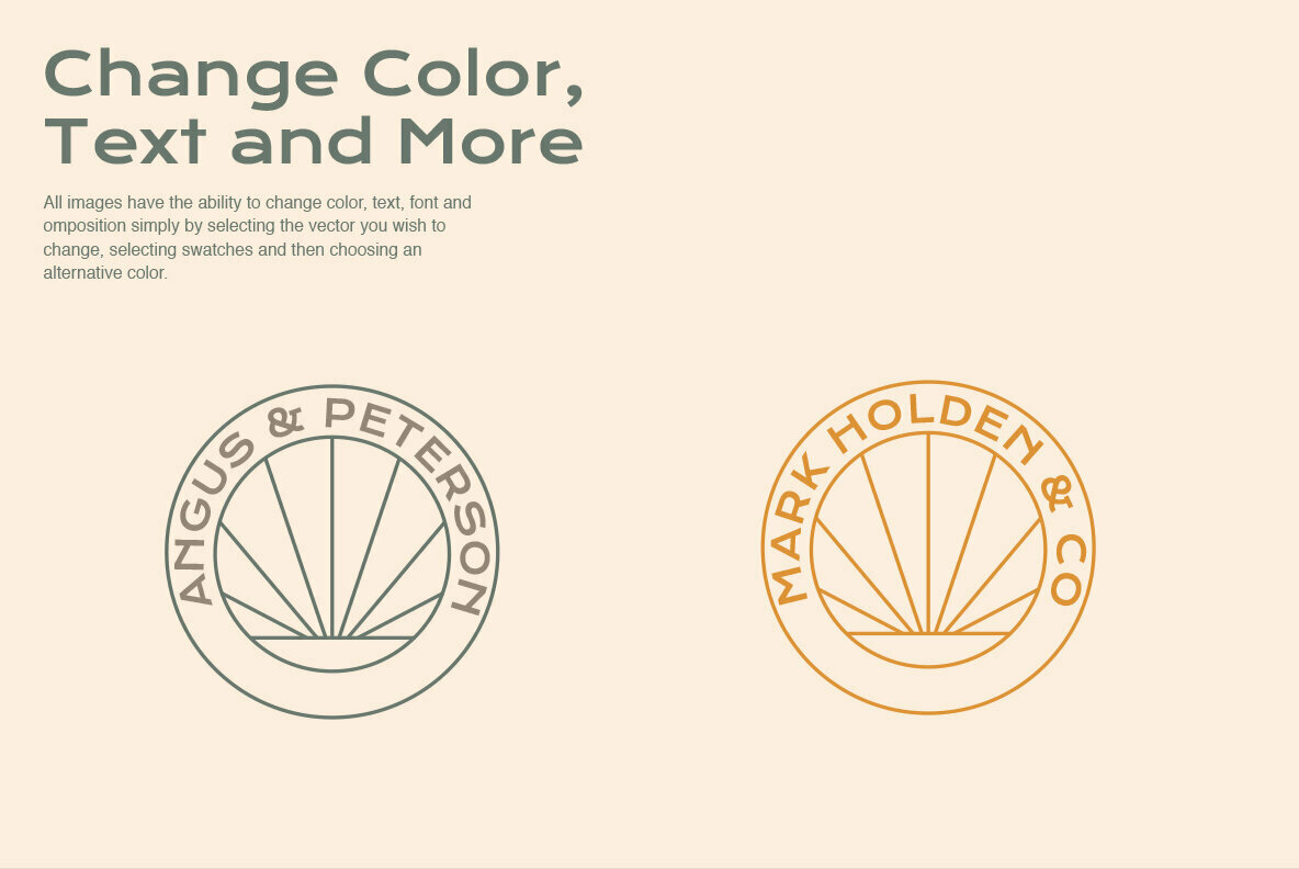 Minimalist Logo Templates Minimalist Logo Templates