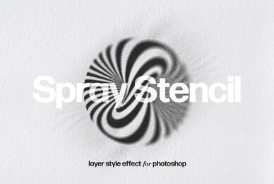 Spray Stencil Layer Style