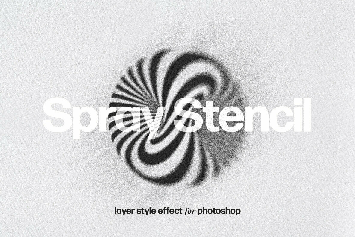 Spray Stencil Layer Style Spray Stencil Layer Style
