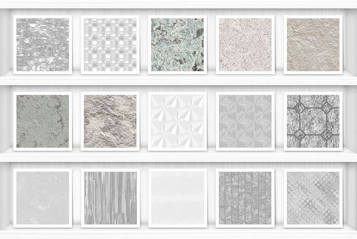100 Silver Background Textures 8