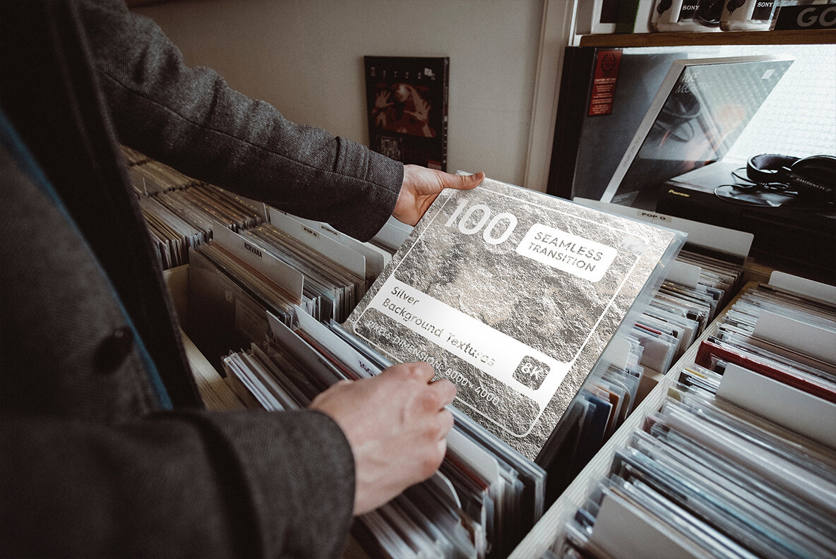 100 Silver Background Textures 12