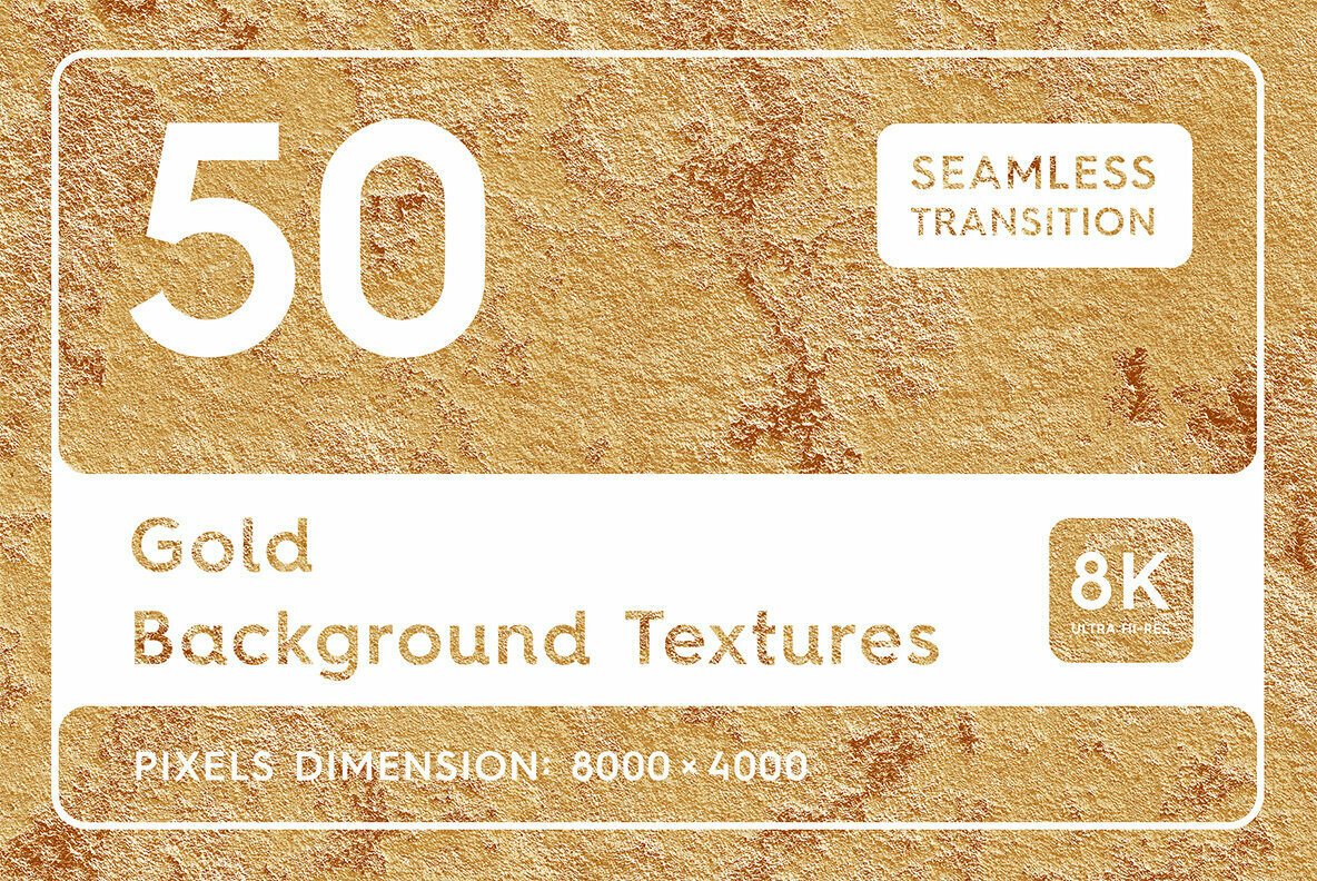 50 Gold Background Textures 1