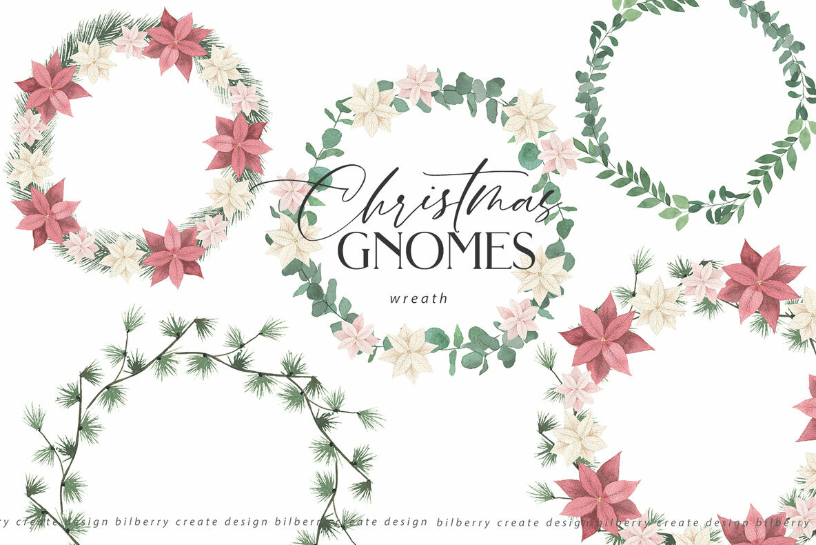 Christmas Gnomes Art Set Christmas Gnomes Art Set