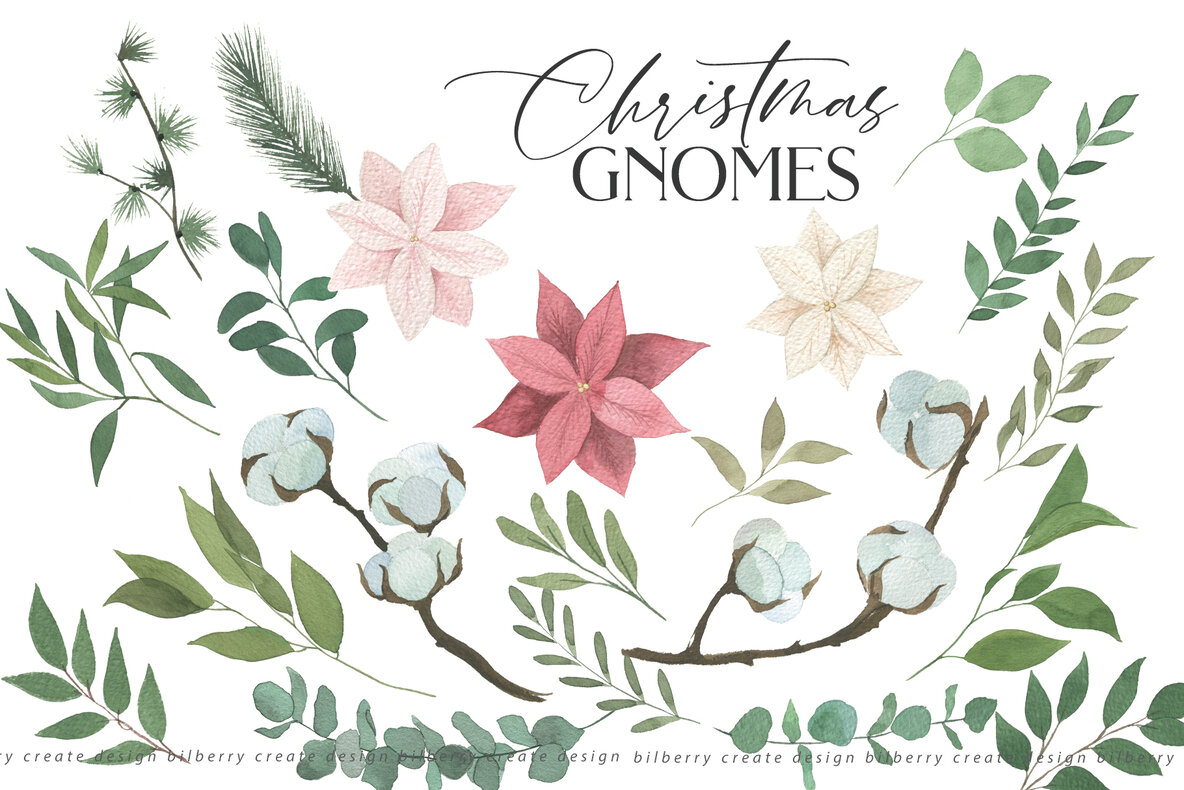 Christmas Gnomes Art Set Christmas Gnomes Art Set