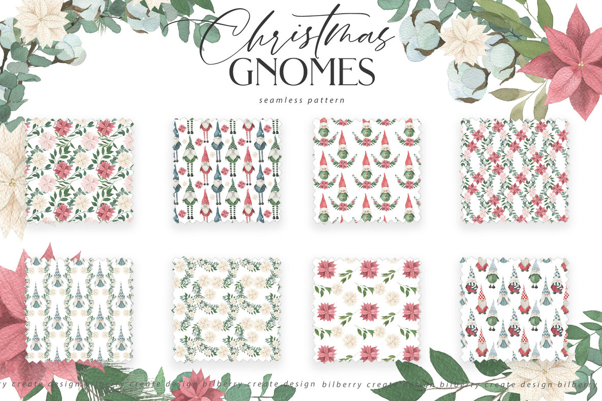 Christmas Gnomes Art Set Christmas Gnomes Art Set
