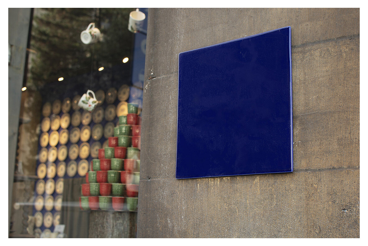 Amsterdam   Realistic Desk Sign Mockups 11