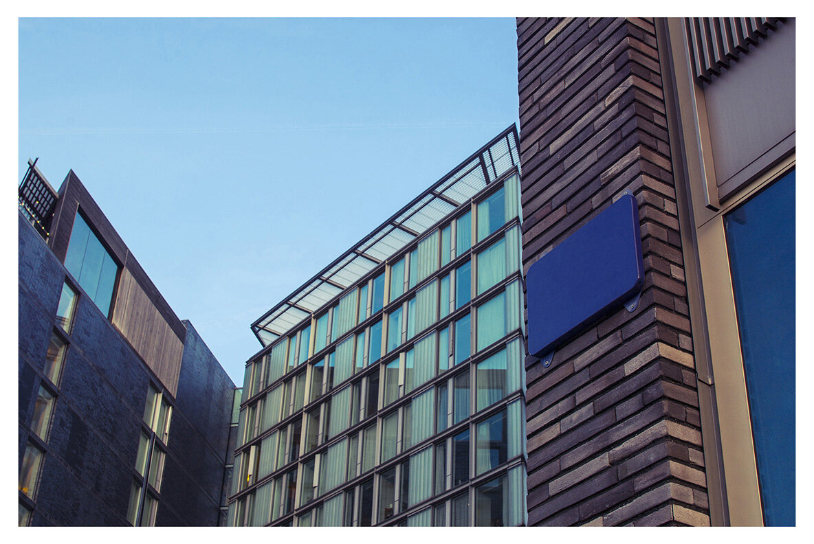 Amsterdam   Realistic Desk Sign Mockups 14