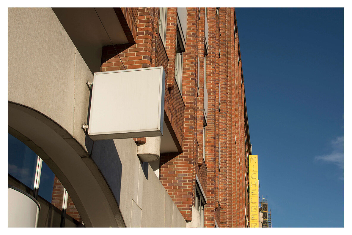 Amsterdam   Realistic Desk Sign Mockups 17