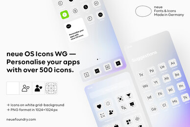 neue OS Icons WG
