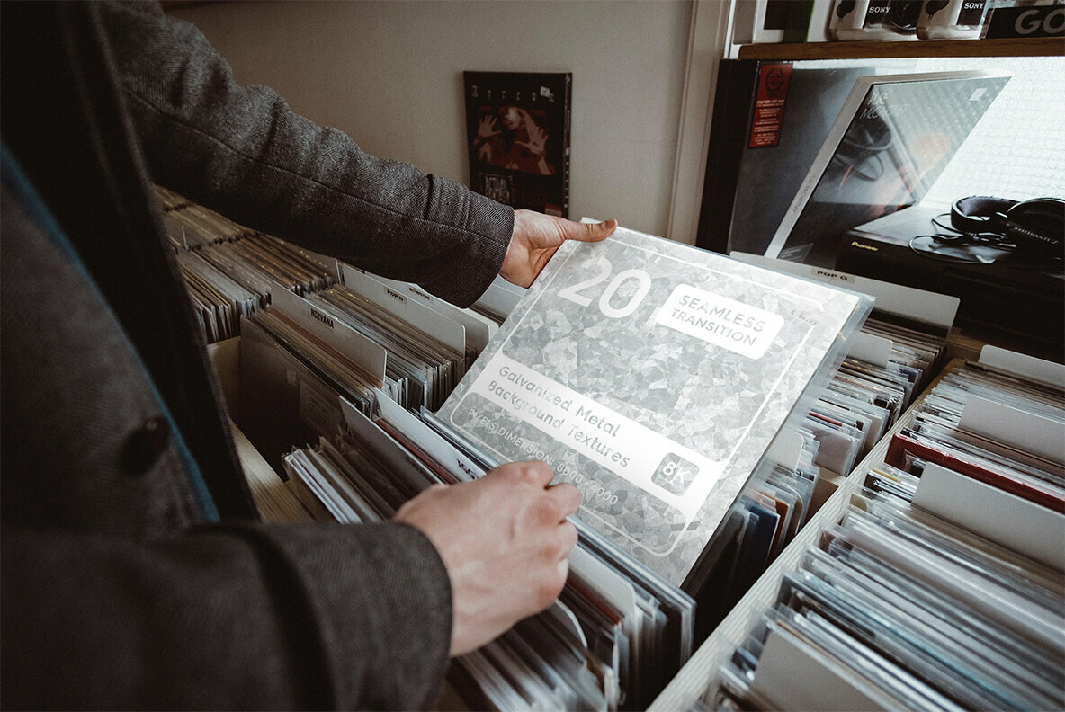 20 Galvanized Metal Background Textures 5