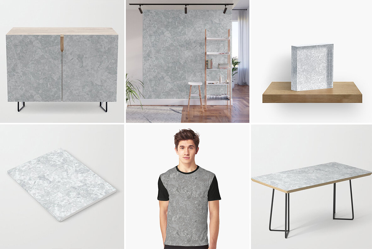 20 Galvanized Metal Background Textures 12