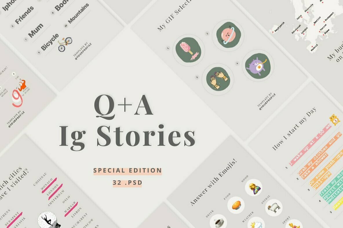 Q A Stories Templates 1