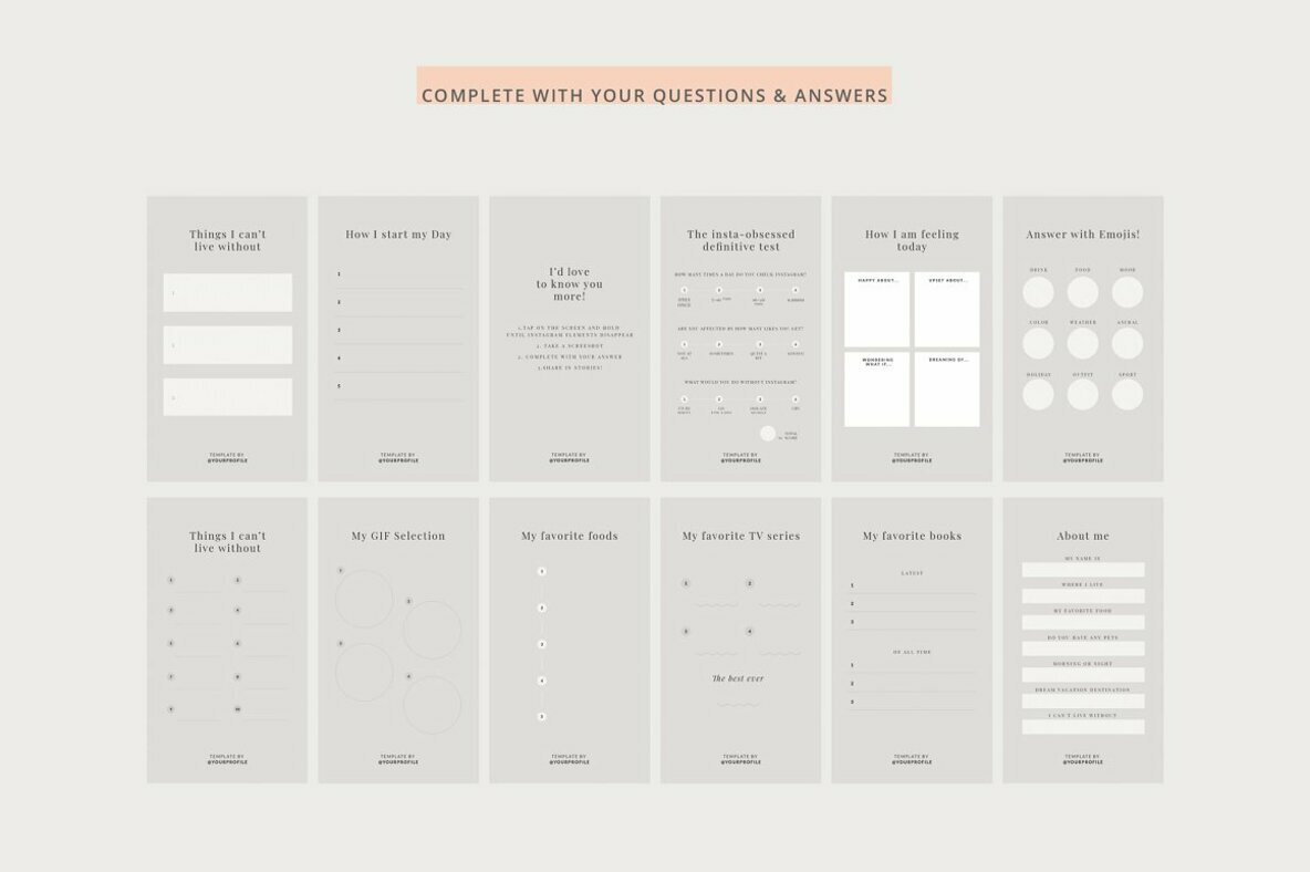 Q A Stories Templates 4