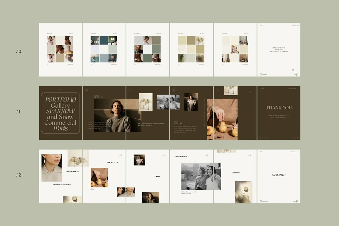 Sage Step by Step Carousel Templates 7