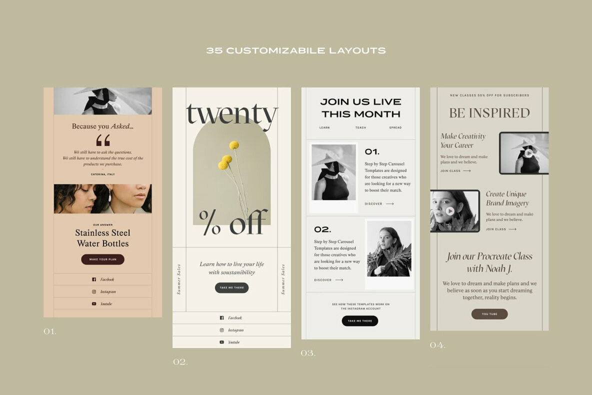 Sage Newsletter Templates 4