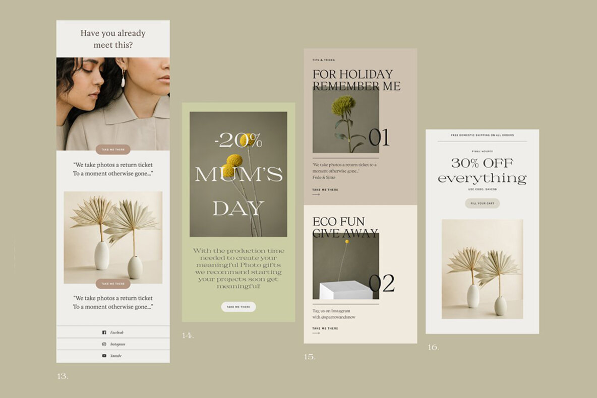 Sage Newsletter Templates 7